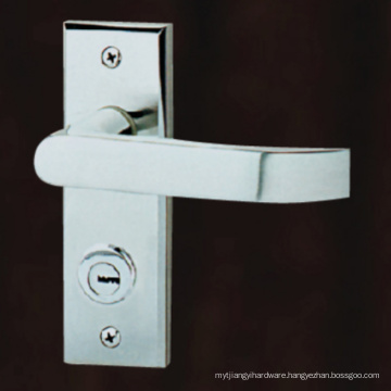 Stainless Steel material lever handle Lockset with back plate